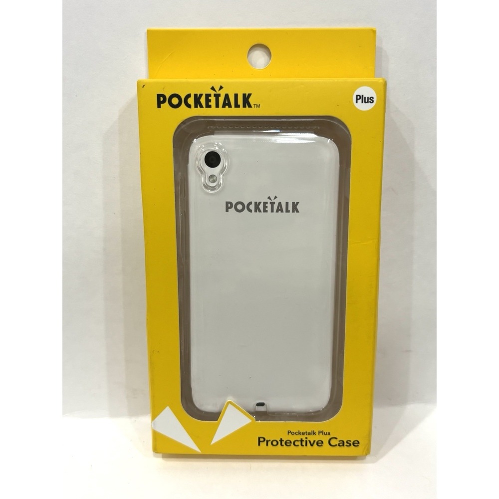 Pocketalk Plus Protective Case Clear TPU Cover OEM Genuine Accessory New